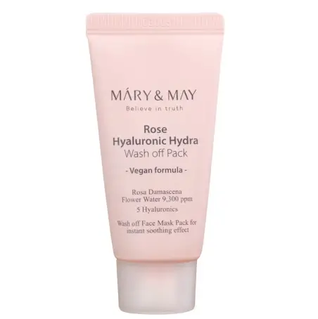 Глиняна маска Rose Hyaluronic Hydra Wash off Pack 30 г