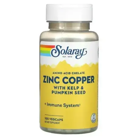 Solaray Цинк і мідь ZINC COPPER №100 капс.