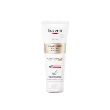 Крем для рук Eucerin Hyaluron-Filler+Elasticity против возрастных и пигментных пятен с SPF 30 (66875), 75 мл