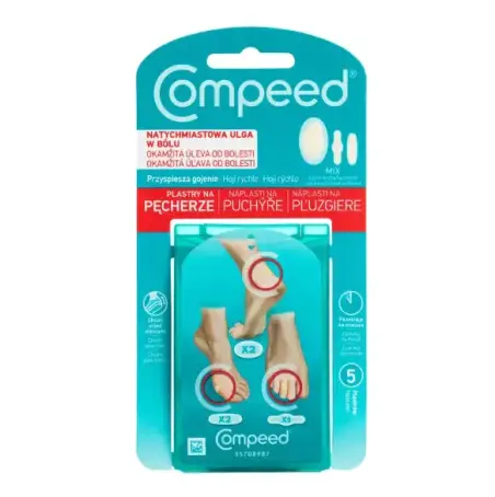 Пластир Compeed Blister Mix, №5