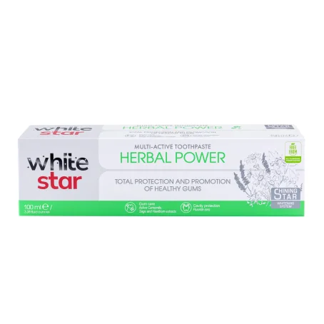 Мультиактивная зубная паста White Star "Herbal Power / Хербал Павер", 100 мл