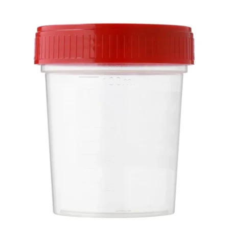 Контейнер для забора образцов биоматериала нестерильный (моча), 120 мл