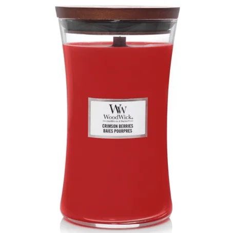 WOODWICK 93080Е СВЕЧКА Большая Багровые Ягоды 609г.