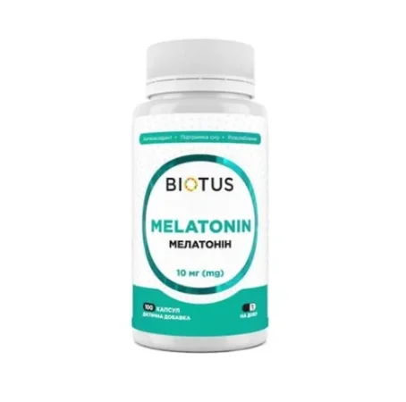 Мелатонин Biotus Melatonin 10 мг капсулы №100