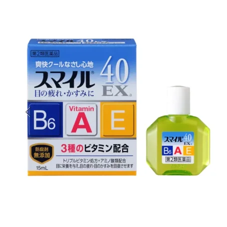 Капли для глаз Lion 40EX Cool освежающие, 15 мл