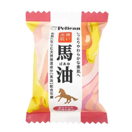 PELICAN Horse Oil зволожуюче мило з кінським жиром, 80 гр