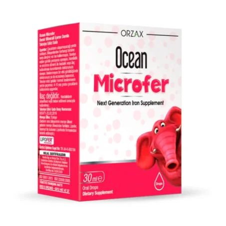 Залізо для дітей Orzax Ocean Microfer краплі по 30 мл у флак.