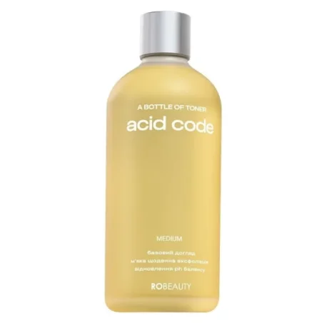 Тоник Robeauty с AHA/BHA/PHA кислотами Medium, 100 мл