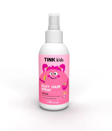 Спрей для легкого расчесывания волос Silky Hair Spray Tink kids, 150мл