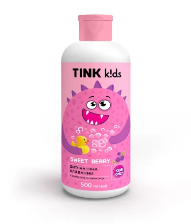 Детская пена для ванны Sweet Berry Tink kids, 500 мл