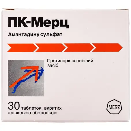 Пк-Мерц таблетки покрытые пленочной оболочкой 100 мг №30