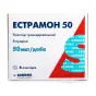 ЛЕЙКОПЛ ЭСТРАМОН 50 4 мг 20 кв. см. N6 пластырь трансдерм.