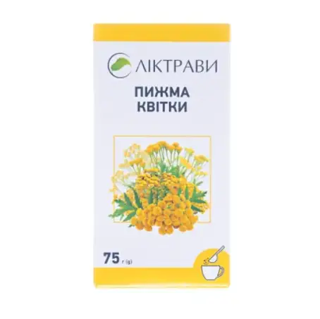 Пижма цветы по 75 г в пач. с внут. пак.
