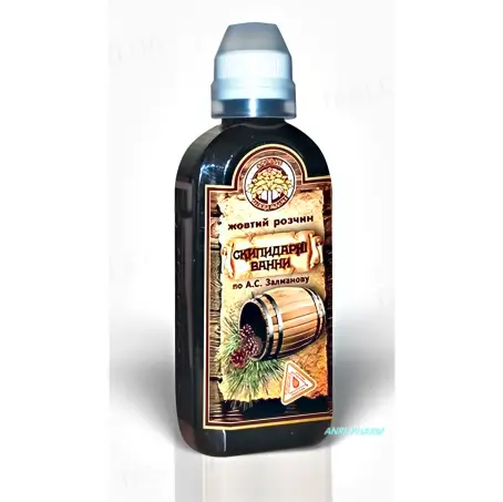 Желтый раствор на основе скипидара живичного 250 мл №0