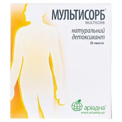 Мультісорб харчові волокна 3,5 г №20 пакет