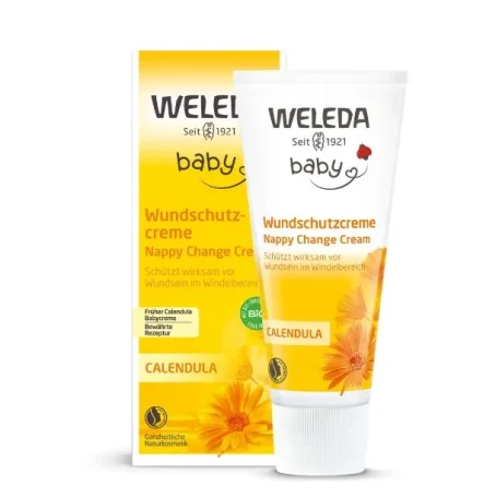 Крем дитячий для обличчя Weleda Baby Calendula Календула, 50 мл