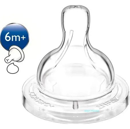 Соска силіконова Philips Avent Classic SCF636/27, для густої їжі, від 6 місяців, № 2