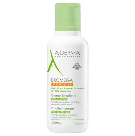 Крем для лица и тела A-Derma Exomega Control смягчающий, 400 мл