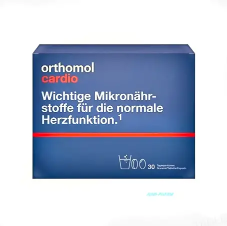ОРТОМОЛ КАРДІО №30 набір гран.+капс.+табл.
