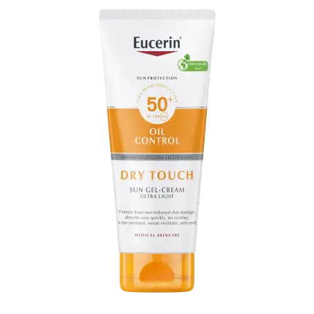 Солнцезащитный ультралегкий гель - крем для Eucerin с матирующим эффектом с SPF 50+, 200 мл