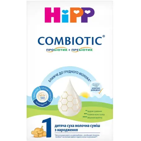 Суміш суха молочна HiPP Combiotic 1, для дітей з народження, 300 г