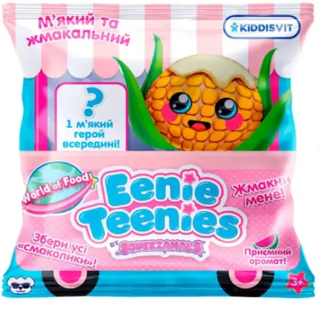 М'яка іграшка SQUEEZAMALS серії  Eenie Teenies в асортименті