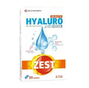 Зест бьюти гиалуро комплекс капсулы №30
