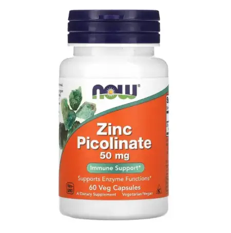 Цинка пиколинат NOW 50 mg капсулы №60