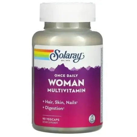 Solaray Мультивітаміни для жінок Once Daily Woman, 90 капсул