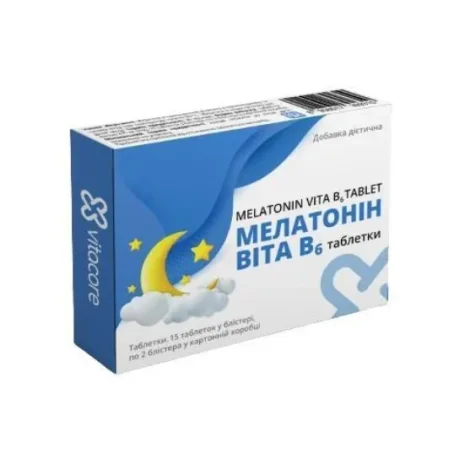Мелатонін Віта В6 таблетки №30 