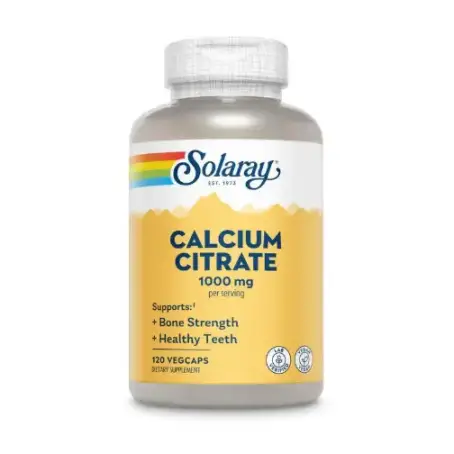 Кальцію Цитрат Solaray Calcium Citrate 1000 мг, 120 капсул