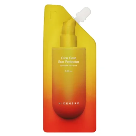 HSC07, Солнцезащитный крем SPF50+ для лица с Cica комплексом HIDEHERE