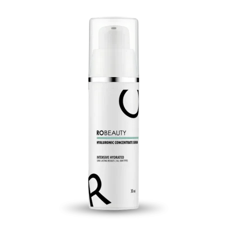 Сыворотка Robeauty с 4 видами гиалуроновой кислоты и пробиотиками для глубокого увлажнения и разглаживания морщин, 30 мл.