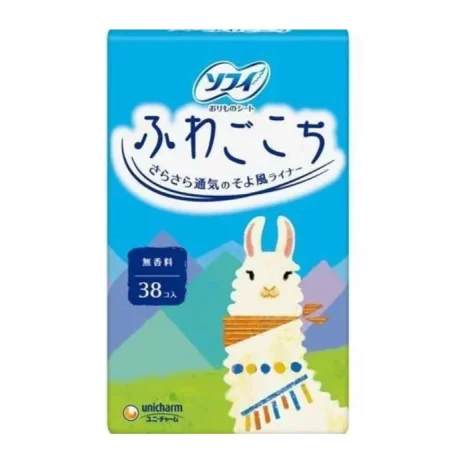 Прокладки гигиенические ежедневные Unicharm Sofy Soft Comfort (без аромата), 38 шт.