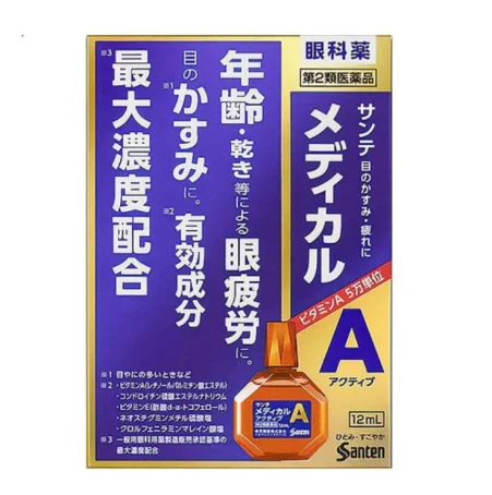 Капли для глаз Santen Medical Active против возрастных изменений, 12 мл