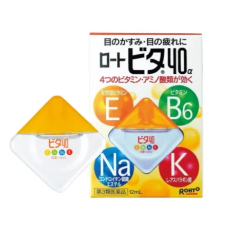 Капли для глаз Rohto Vita 40α универсальные, 12 мл
