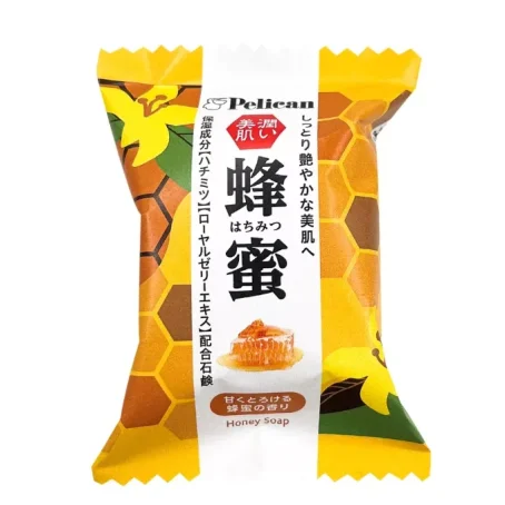 PELICAN Honey мило з екстрактом меду та маточного молочка, 80 гр