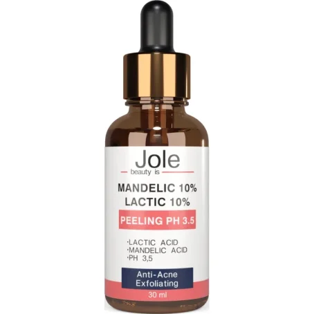 Пилинг JOLE Mandelic+Lactic Peeling с миндальной и молочной кислотами, 30 мл