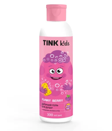 Детский гель для душа Funny Berry Tink kids, 300 мл