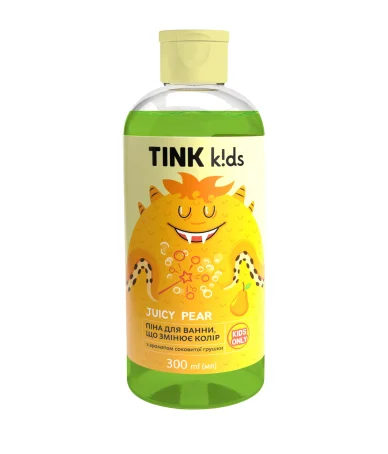Пена для ванны, изменяющая цвет Juicy Pear Tink kids, 300 мл