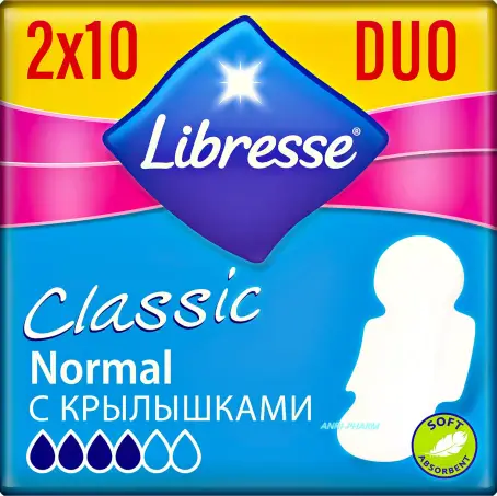 ПРОКЛ LIBRESSE Classic Ultra Normal Clip soft №20