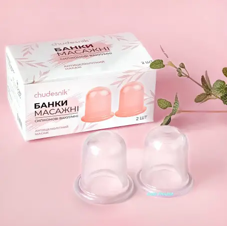 БАНКИ ВАКУУМ. N2 д/масажу БМП-35