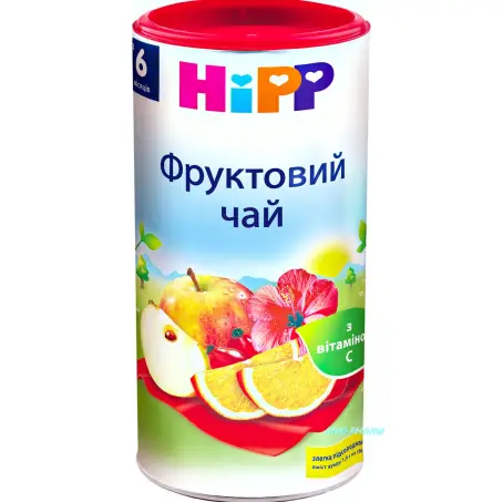 HIPP ЧАЙ ФРУКТОВЫЙ с 6 мес. 200 г