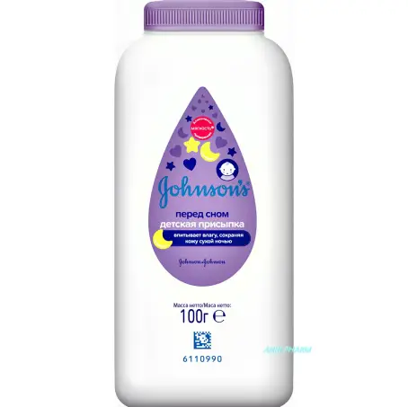 ПРИСИПКА ДИТ. JOHNSON'S BABY Перед сном 100 г