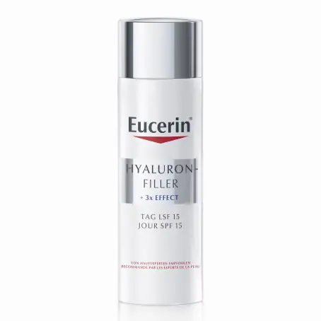 Легкий крем проти зморшок Eucerin Hyaluron-Filler для нормальної та комбінованої шкіри з SPF 15, 50 мл