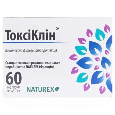 Токсиклін капсули 400 мг, 60 шт.