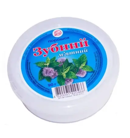 Зубний порошок ТМ Дон м'ятний 90 г