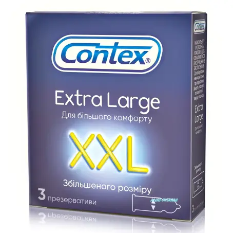 Презервативы CONTEX XXL N3