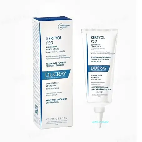 КРЕМ КОНЦЕНТР. DUCRAY КЕРТІОЛ Р.S.О. відлущ. зменш. бляшки шкіри голови та тіла 100 мл