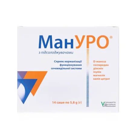 Мануро, порошок по 5,8 г в саше №14